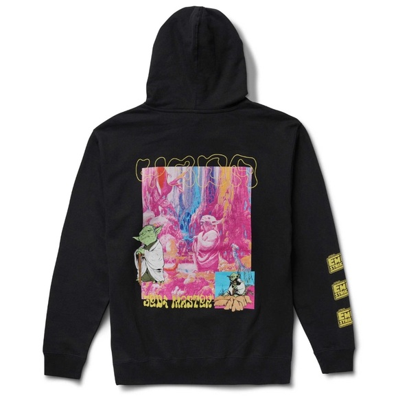 Neff x Star Wars Empire Strikes Back Mens Yoda Jedi Master Hoodie NWT M - Picture 1 of 8